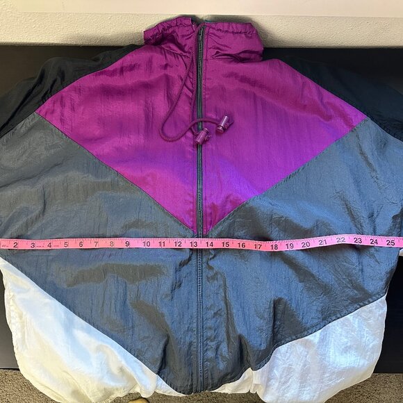 Vintage 90s Style Nylon Zip Jogger - Picture 10 of 12